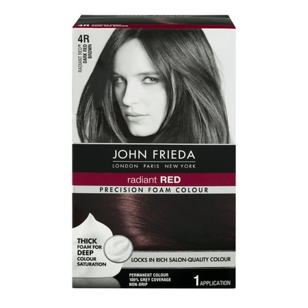 john frieda hair color foam red john frieda radiant red 4r dark brown precision foam colour ct john frieda hair color foam red john frieda radiant red 4r dark brown precision foam colour ct